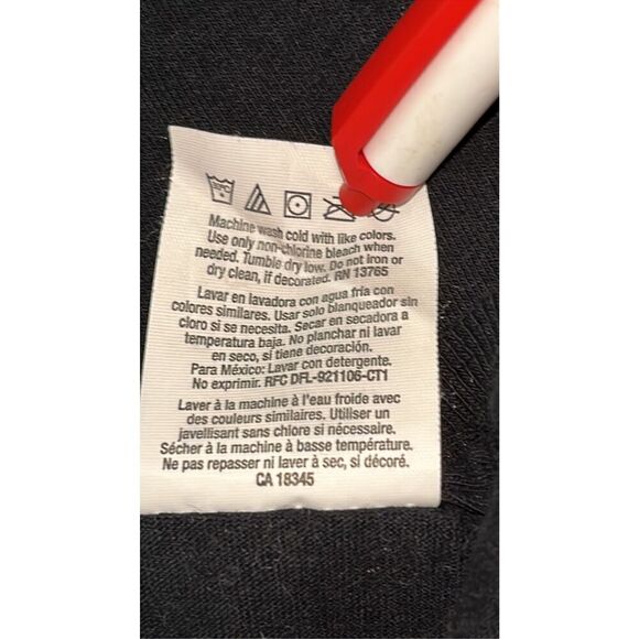 Fruit of the Loom Women’s L All You Need Is Love & a Great Dane Tee Black with L - Picture 6 of 8